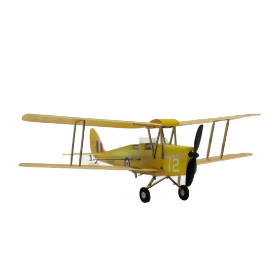 minimumrc tigermoth 4ch rc biplane mini fixed-wing airplane model toy