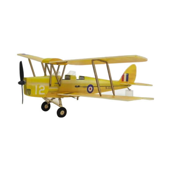 minimumrc tigermoth 4ch rc biplane mini fixed-wing airplane model toy