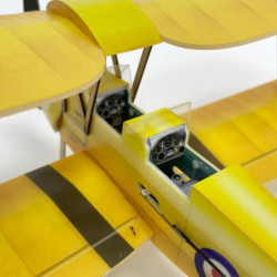 minimumrc tigermoth 4ch rc biplane mini fixed-wing airplane model toy