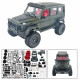 mn86k 1/12 simulation diy remote control model car crawler vehicle kit 2.4g 4wd