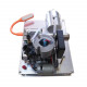 modified 2 stroke single cylinder air-cooled gasoline engine 12v generator one key electric start