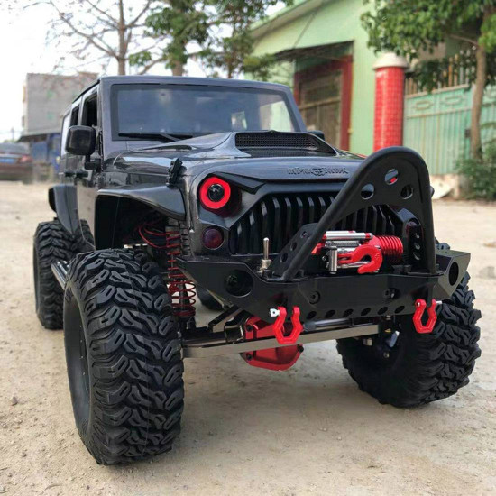 modified  scx10 1/10 rc car 2.4g electric 4wd off-road crawler model car