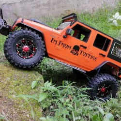 modified  scx10 1/10 rc car 2.4g electric 4wd off-road crawler model car