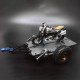 motorcycle metal trailer for capo cub1 1:18 rc car op