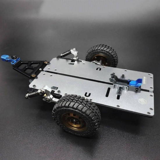 motorcycle metal trailer for capo cub1 1:18 rc car op