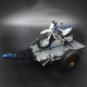 motorcycle metal trailer for capo cub1 1:18 rc car op