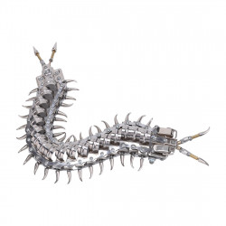 movable centipede 3d diy metal assembly model building kits