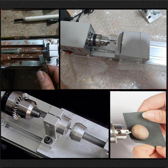 multifunctional electric mini desktop lathe for model engine machining tools