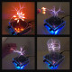 musicical tesla coil model with artificial lightning experimental technology desk toy