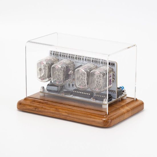 nostalgic nixie vacuum tube clock in-12 retro electronic clock