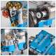 nr200 8.6cc 2 cylinder in-line four-stroke nitro engine motor water-cooled electric start engine for 1/8 rc car 22000rpm