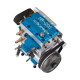 nr200 8.6cc 2 cylinder in-line four-stroke nitro engine motor water-cooled electric start engine for 1/8 rc car 22000rpm