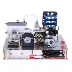 one-key electric start vx 18 single cylinder 2 stroke air-cooled methanol engine generator 12v upgrade set