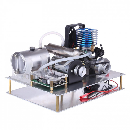 one-key electric start vx 18 single cylinder 2 stroke air-cooled methanol engine generator 12v upgrade set