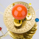 orrery solar system eight planet model kit - build your own solar system - 200pcs metal solar system eight planet model kit