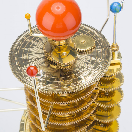 orrery solar system eight planet model kit - build your own solar system - 200pcs metal solar system eight planet model kit