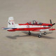 pc-9 se 1200mm wingspan rc air force aircraft airplane trainer plane model pnp outdoor - red