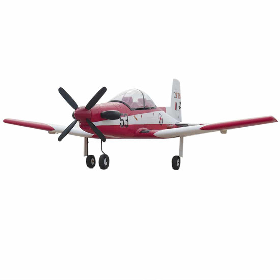 pc-9 se 1200mm wingspan rc air force aircraft airplane trainer plane model pnp outdoor - red