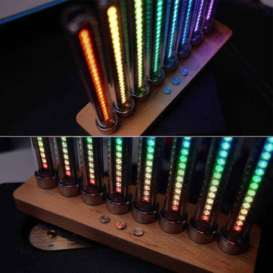 plug-in musical nixie tube spectrum analyzer audio player