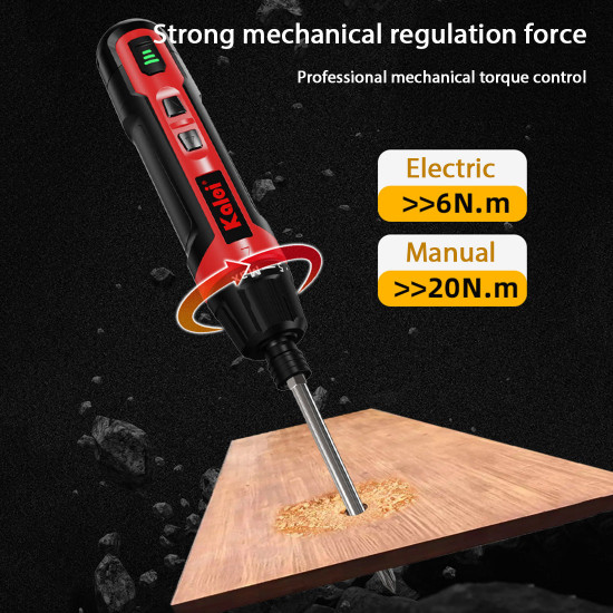 portable electric torque screwdriver set for model engine builders diy tools