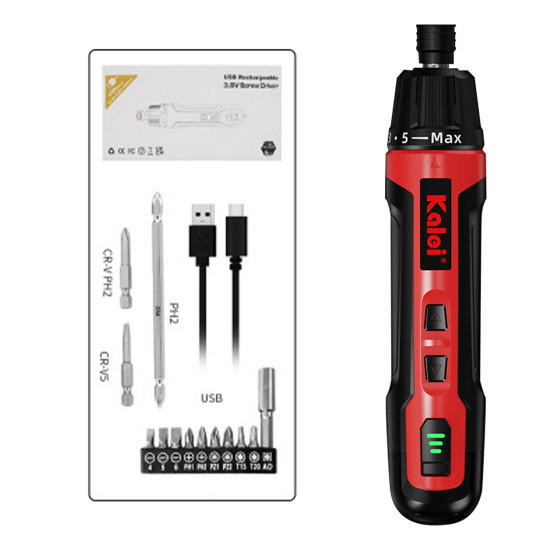 portable electric torque screwdriver set for model engine builders diy tools