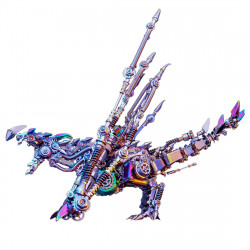 punk style dragon model with skeleton wings 3d diy metal model kits 1390+pcs