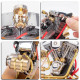 retrol evolution r33 v-twin 4.2cc ohv four-stroke motorcycle gasoline engine model