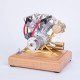 retrol r32 4.2cc ohv v-twin v2 four-stroke gasoline engine miniature motorcycle engine ice engine model