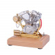 retrol r32 4.2cc ohv v-twin v2 four-stroke gasoline engine miniature motorcycle engine ice engine model