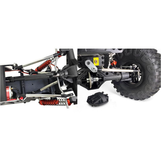 rgt 18100 trample 1/10 2.4g 4wd rc rock crawler electric off road vehicle rtr