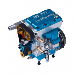 ruifeiya nr200 watercooled inline 2-cylinder 4-stroke nitro engine model 8.6cc