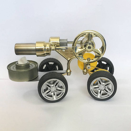 running car motor single cylinder stirling engine model toy