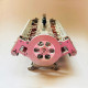 running v12 solenoid engine metal brushless electromagnetic engine model