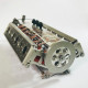 running v12 solenoid engine metal brushless electromagnetic engine model