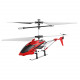 s107h 2.4g rc airplane 3ch dual-prop gyro stabilized metal aircraft with bright night navigation lights - rtf version