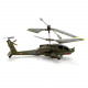 s109h  2.4g rc 3ch apache rc helicopter dual-prop gyro stabilized airplane model with bright night navigation lights -rtf version