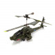 s109h  2.4g rc 3ch apache rc helicopter dual-prop gyro stabilized airplane model with bright night navigation lights -rtf version