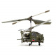 s109h  2.4g rc 3ch apache rc helicopter dual-prop gyro stabilized airplane model with bright night navigation lights -rtf version