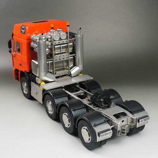 scaleclub 1/14 rc semi-trailer truck heavy construction machinery vehicle with metal chassis (no electronics)