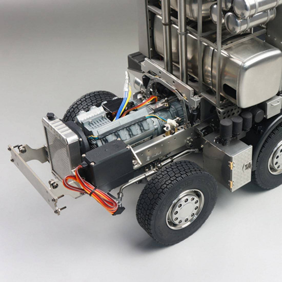 scaleclub 1/14 rc semi-trailer truck heavy construction machinery vehicle with metal chassis (no electronics)