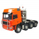 scaleclub 1/14 rc semi-trailer truck heavy construction machinery vehicle with metal chassis (no electronics)