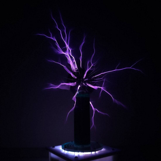 sgtc tesla coil lightning wireless light arc length 10cm