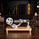 γ-shape led lights stirling engine model with wooden base science experiment teaching gift