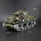 simulated 1/16 american m4a3 sherman tank 2.4g rc model military tank for sale