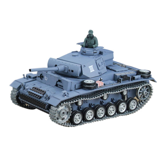 simulated 1:16 german iii l tank 2.4g remote control model military tank