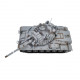 simulative israeli m60w era magach 3 rc tank military toy 1/16 2.4g