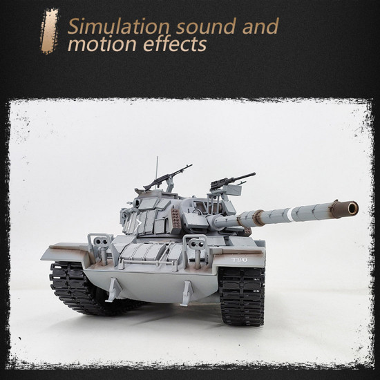 simulative israeli m60w era magach 3 rc tank military toy 1/16 2.4g