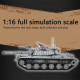 simulative israeli m60w era magach 3 rc tank military toy 1/16 2.4g