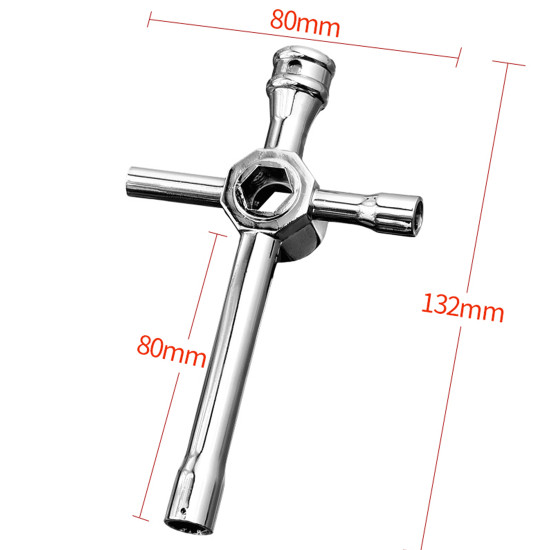 spark plug 4-way cross socket wrench removal tool for model engine