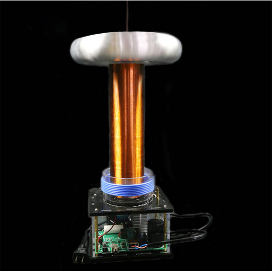 stark 40cm height high voltage inductive arc musical tesla coil experimental physics toy